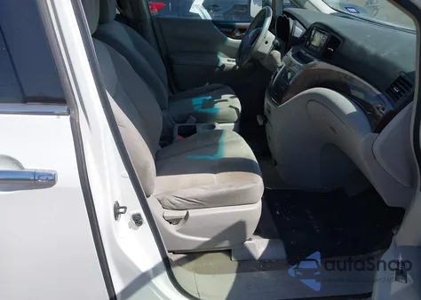 2014 Nissan Quest Sv z USA, uszkodzony, nr VIN JN8AE2KP6E9107086